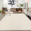 Machine Washable Modern Abstract Area Rug, Non-Slip Soft Velvet Low-Pile Carpet for Living Room, Bedroom, Dining Room, Pet-Friendly - 2 of 4