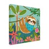 Trademark Fine Art - Tina Finn Sleepy Sloth Canvas Art - 4 of 4