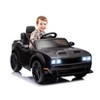 Kids Electric Car, Licensed Dodge Challenger, 12V Ride-On Battery-Powered Vehicle with Remote Control, LED Lights, Bluetooth, MP3, Ages 3+ - 2 of 4