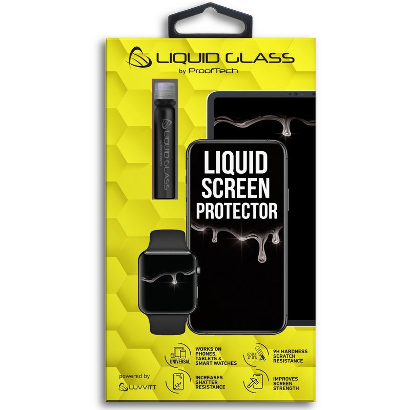 ProofTech Liquid Glass Screen Protector Universal for All Phones Tablets Watches - 1 Pack, 1 of 7