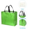 Unique Bargains Reusable Non-Woven Metallic Shiny Finish Gift Goodie Bags 12 Pcs - 4 of 4