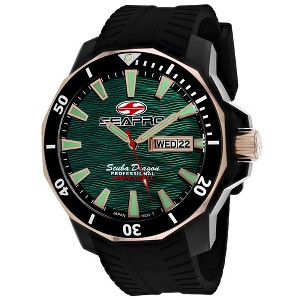 Seapro Men's Scuba Dragon Diver Limited Edition 1000 Meters Green Dial Watch - SP8324 - 1 of 1