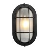 Elora 4.25" Outdoor Sconce (Set of 2) - PLT4021 - Black - Safavieh - 2 of 4