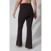 Yogalicious Womens Lux Foldover 7/8 Flare Leg Pant - 3 of 3