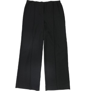 Alfani Womens Pintuck Casual Wide Leg Pants - 1 of 2