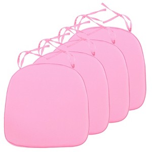 LeisureMod Modern Dining Chair Cushion Pads Set of 4 - 1 of 4