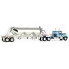 First Gear DCP 1/64 Blue GMC General with 34in Flattop Sleeper & Heil Pneumatic Tank Trailer 60-1924 - 3 of 4