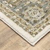 Oriental Weavers Andorra 9537P Ivory/ Grey Indoor Area Rug - 1'10" x 3'2" - 2 of 4