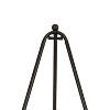 Farmhouse Black Metal Folding Easel by Foreside Home & Garden - 3 of 4