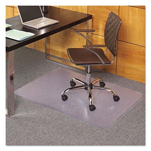 Es Robbins Everlife Light Use Chair Mat For Flat Pile Carpet Rectangular 36 X 44 Clear Target