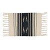 Saro Lifestyle Southwestern Spice Placemat (Set of 4), 12"x18", Black - 2 of 4