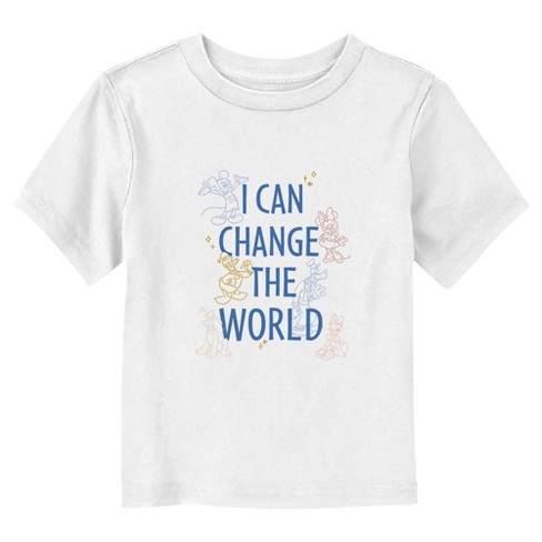 Mickey & Friends I Can Change The World T-Shirt - image 1 of 3