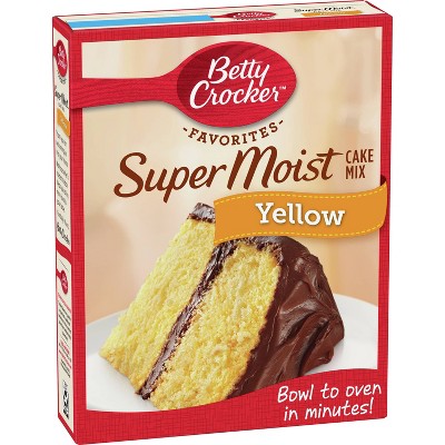 Betty Crocker Super Moist Yellow Mix - 15.25oz