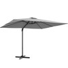 Sonkuki 10X8FT Outdoor Patio Cantilever Umbrella With Canopy, 360°Rotation Offset Umbrella - 2 of 4