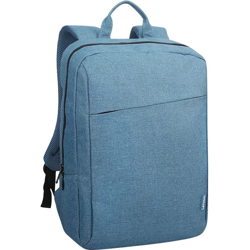 Lenovo B210 Carrying Case (Backpack) for 15.6" Notebook - Blue - Water Resistant Interior - Polyester Body - Shoulder Strap, Handle, 2 of 5