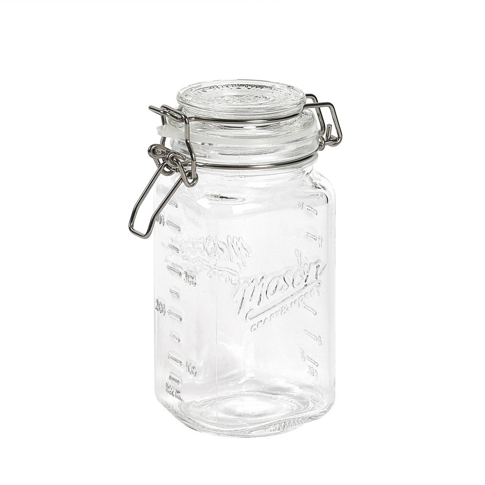 Photos - Other Accessories Mason Craft & More 2L Set of 2 Clamp Jars