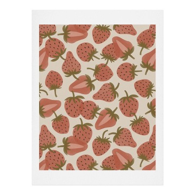 Alisa Galitsyna Strawberry Harvest 11" x 14" Art Print - Society6