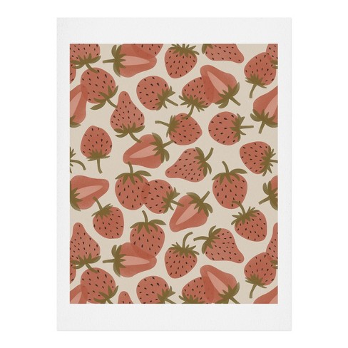 Alisa Galitsyna Strawberry Harvest 11" x 14" Art Print - Society6 - image 1 of 1