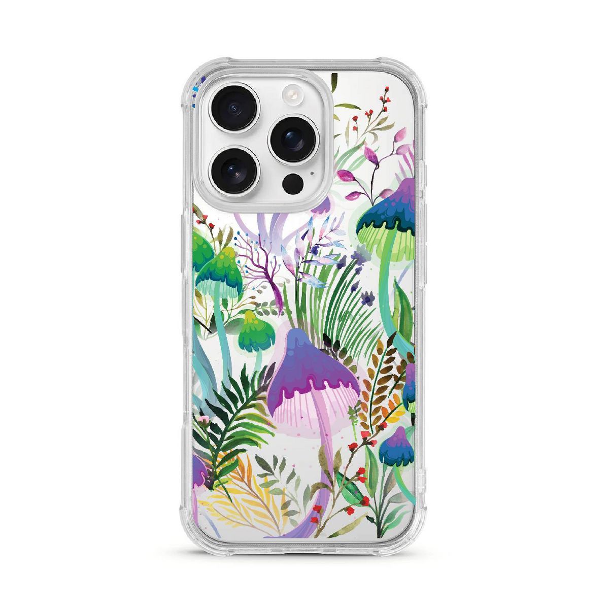 OTM Essentials Tough Edge iPhone 16 Pro Case - Spore Story Shrooms
