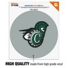 Castleton University Secondary Logo Automotive Car Window Locker Circle Bumper Sticker - 3 of 4