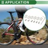 Unique Bargains Road Bike Pedal Cleat Bicycle Cleats Mountain Bikes Self-locking Cleat Screw Kit Silver Tone 1 Set - 2 of 4
