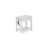 East West Furniture,Modern Wood Nightstand with 1 Mid Century Modern Drawers, Stable and Sturdy Constructed - 4 of 4