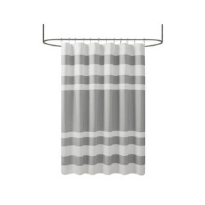 LunaLulinlk Shower Curtain with 3M Treatment Grey 72x72" - 1 of 4