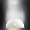Urban Ambiance Luxury Mid-Century Modern Indoor Pendant,  12-1/2''H x 23-5/8"W x 23-5/8''D,  White Finish, UHP4795 - 4 of 4