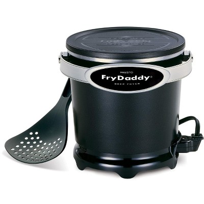 Presto 05420 Fry-Daddy Electric Deep Fryer, 120 Watts, Black