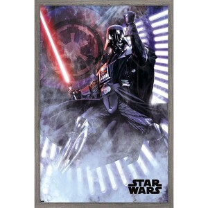 Trends International Star Wars: A New Hope - Vader Framed Wall Poster Prints - 1 of 4