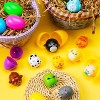 Joyfy 12 Pcs Prefilled Easter Eggs with Animal Car Toys, Plastic Easter Eggs with Surprise Toys for Basket Stuffers Classroom Prizes and Party Favors - 3 of 4