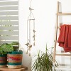 39" Iron Eclectic Birds Windchime Gold - Olivia & May: Soothing Melodic Decor, Indoor/Outdoor Use - 2 of 4