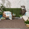 Nourison Versatile Solid Diamond Indoor Outdoor Flatweave Area Rug - 2 of 4