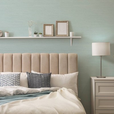 Seaglass Vinyl Peel and Stick Textured Wallpaper Roll