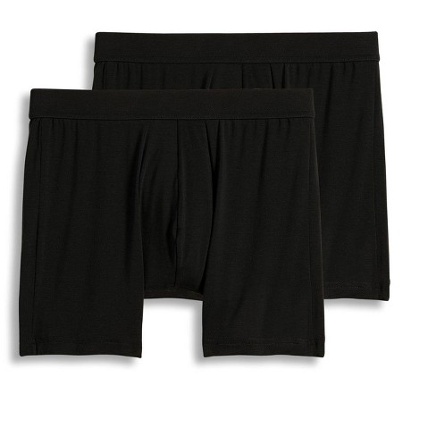 Jockey Men's Supersoft Modal 4 Boxer Brief - 2 Pack M Black : Target