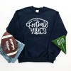 Simply Sage Market Women's Graphic Sweatshirt Football Vibes - 3 of 3