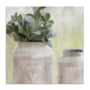 Stupell Industries Farmhouse Mill Can with Greenery, 24" x 24" - 1 of 4