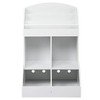 Kids Bookshelf with Storage, Wood Children's Toy Storage Organizer and Bookcase - 3 of 4
