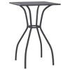 vidaXL Patio Table Anthracite 19.7 in.x19.7 in.x28.3 in. Steel Mesh - 2 of 4