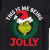 Men's - Dr. Seuss - The Grinch This Is Me Being Jolly Short Sleeve Graphic T-Shirt - 2 of 4