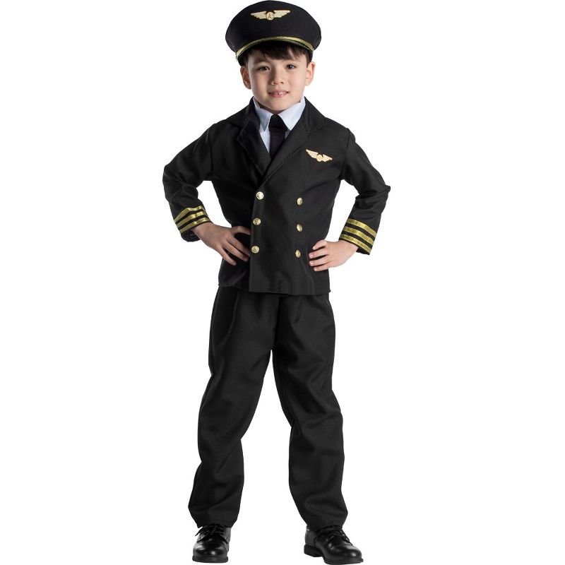 Dress Up America Pilot Costume Set for Kids, 2 of 5