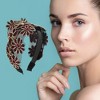 Unique Bargains Women's Fashion Wide-side Headband 6.3"x4.92" 1 Pc - 2 of 4