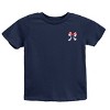 The Juniper Shop Patriotic Bow Star Coquette Youth Short Sleeve Tee - 3 of 4