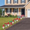 Big Dot of Happiness Elf Squad - Lawn Decorations - Outdoor Kids Elf Christmas and Birthday Party Yard Decorations - 10 Piece - 3 of 4