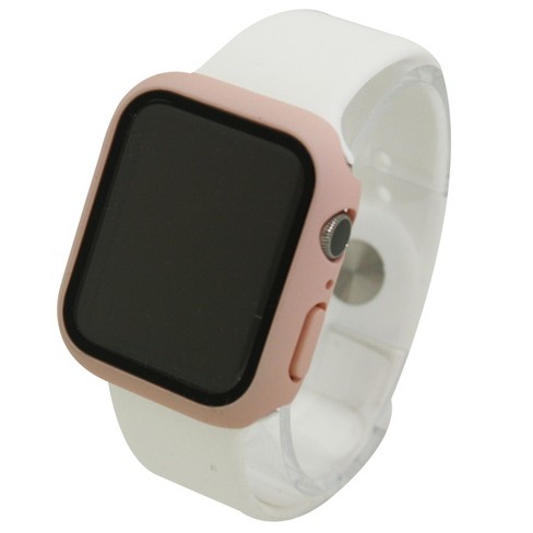 Olivia Pratt Blush Tempered Glass Apple Watch Bumper 38mm Target