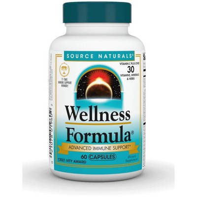 Wellness Formula (CA Formula) by Source Naturals, Inc.  -  60 Capsule