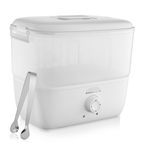 Saloniture Hot Towel Steamer And Warmer For Salon, Barber Or Spa - White :  Target