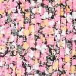 black multi blooming ditsy