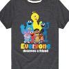 Boys' - Sesame Street - Everyone Deserves A Friend Short Sleeve Graphic T-Shirt - 2 of 4