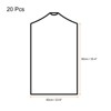 Unique Bargains Lightweight PP Plastic Closet Storage Dustproof Garment Cover 20 Pcs - 2 of 4